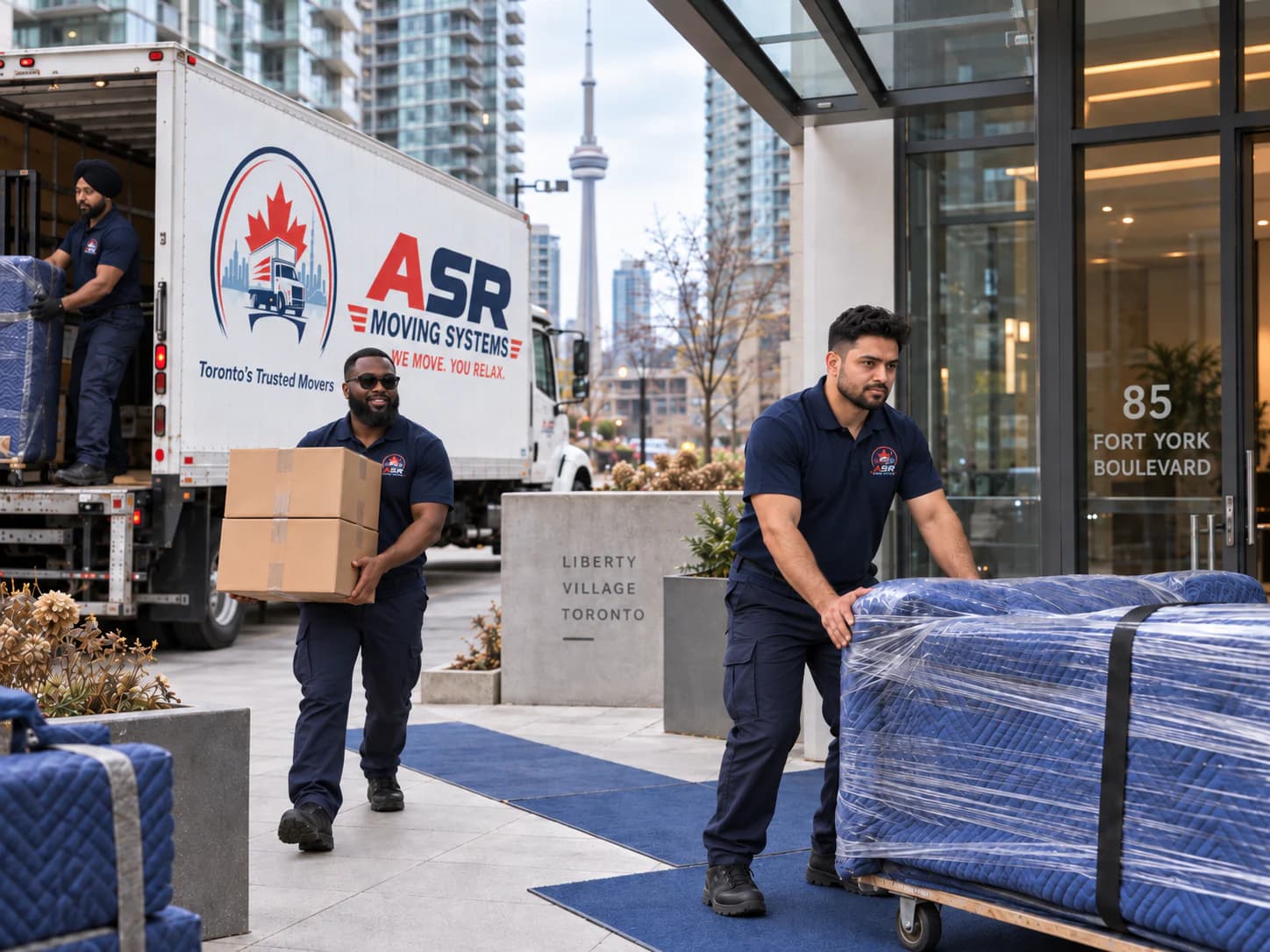 ASR Moving Systems team serving Toronto