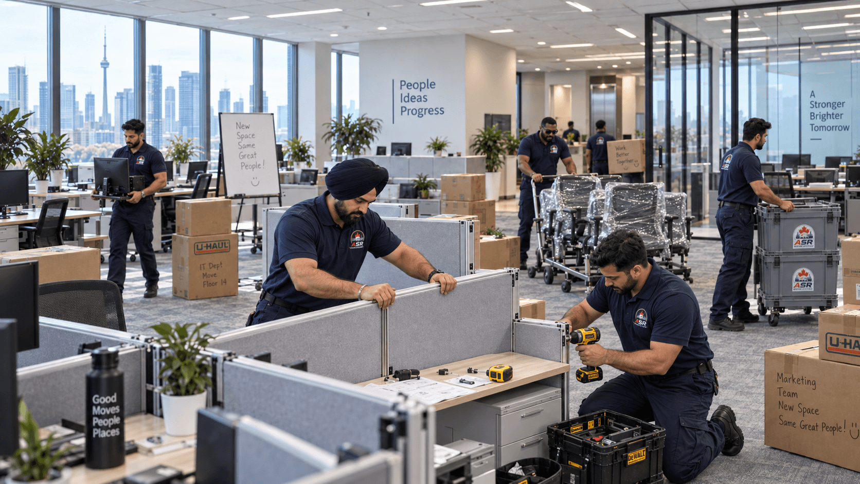 ASR Moving Systems team serving North York
